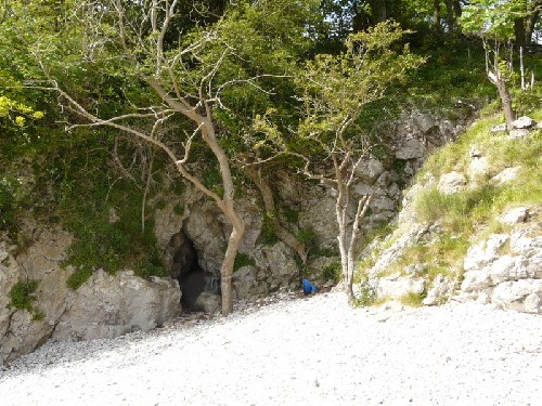 Wall End Cave, Morecambe Bay