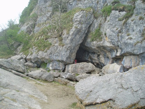 Humphrey Head Slip Cave 1, Morecambe Bay